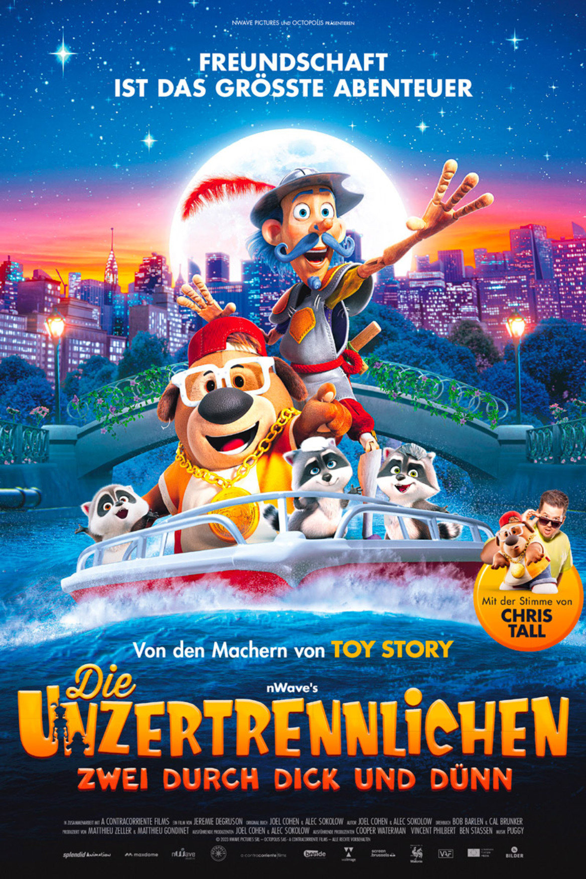 DIE UNZERTRENNLICHEN – ZWEI DURCH DICK UND DÜNN