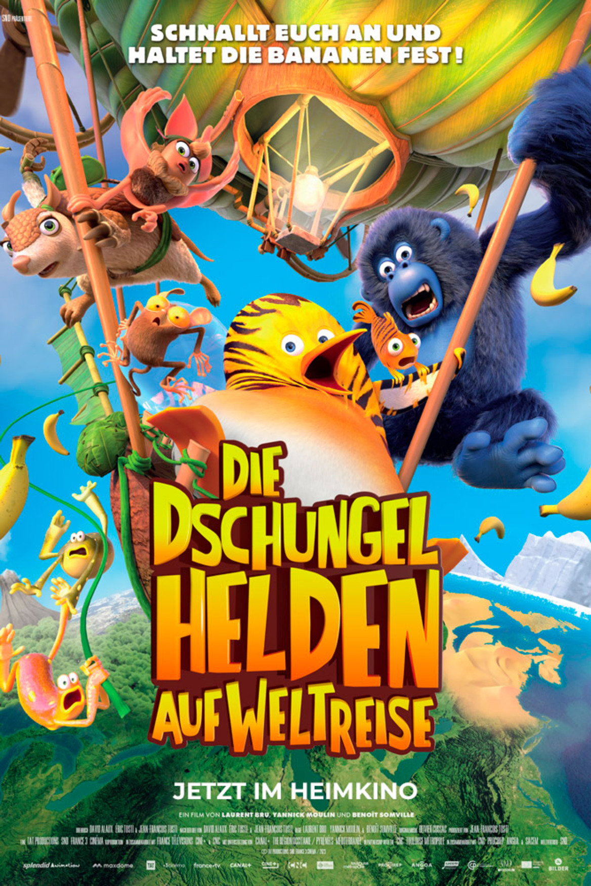 Die Dschungelhelden auf Weltreise