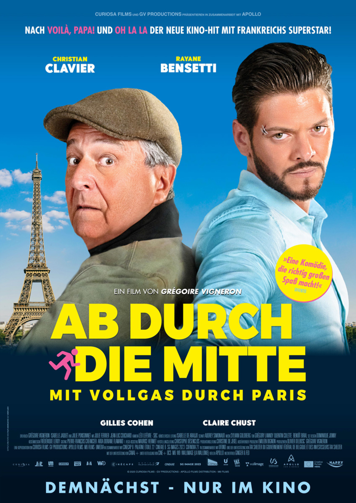 Ab durch die Mitte